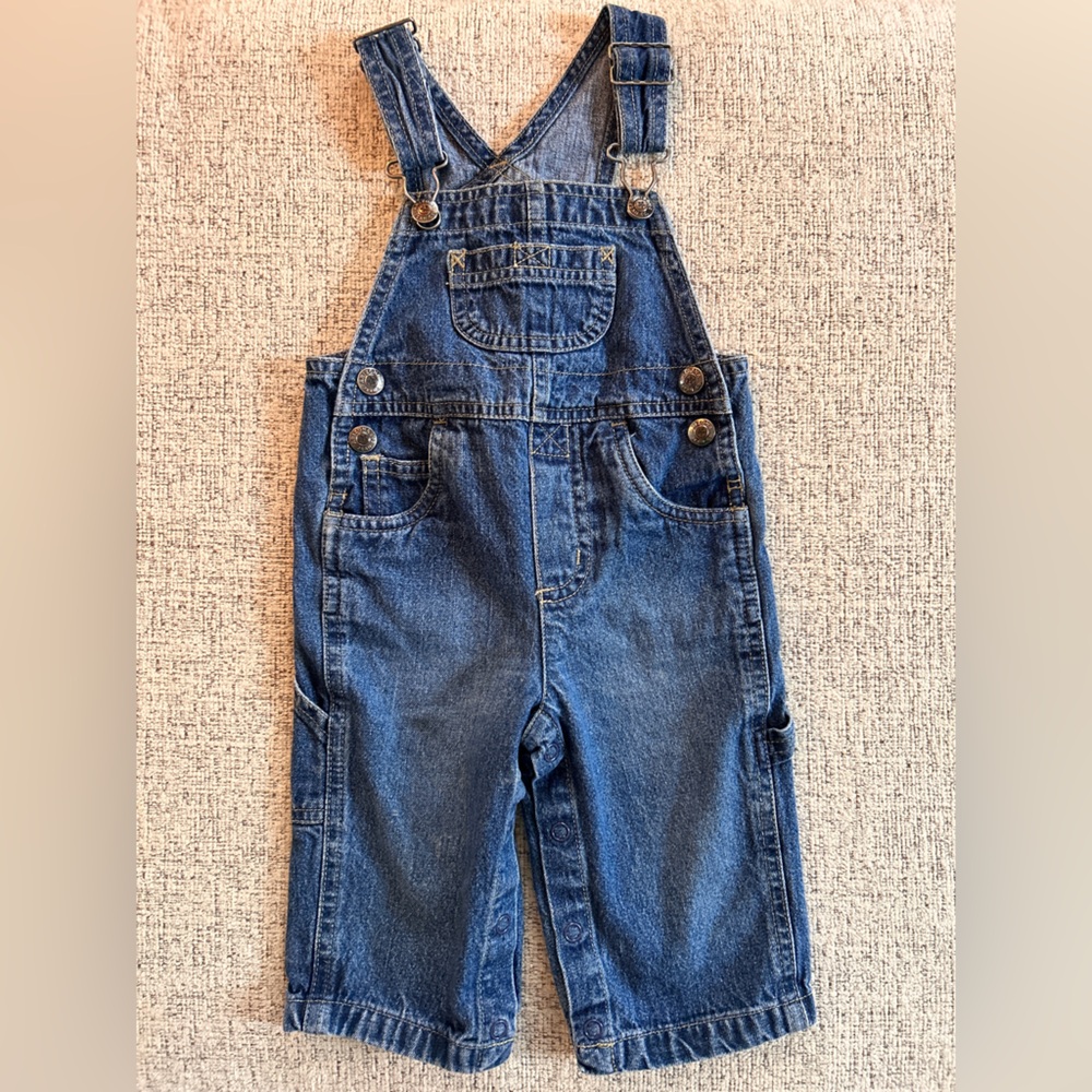 Arizona Jean Company Blue Denim Overalls